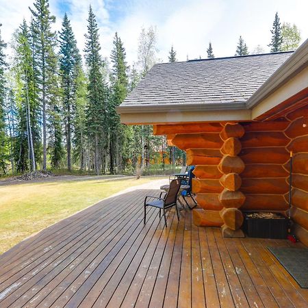 Riverside Log Cabin On-Site Aurora Viewing! North Pole Extérieur photo