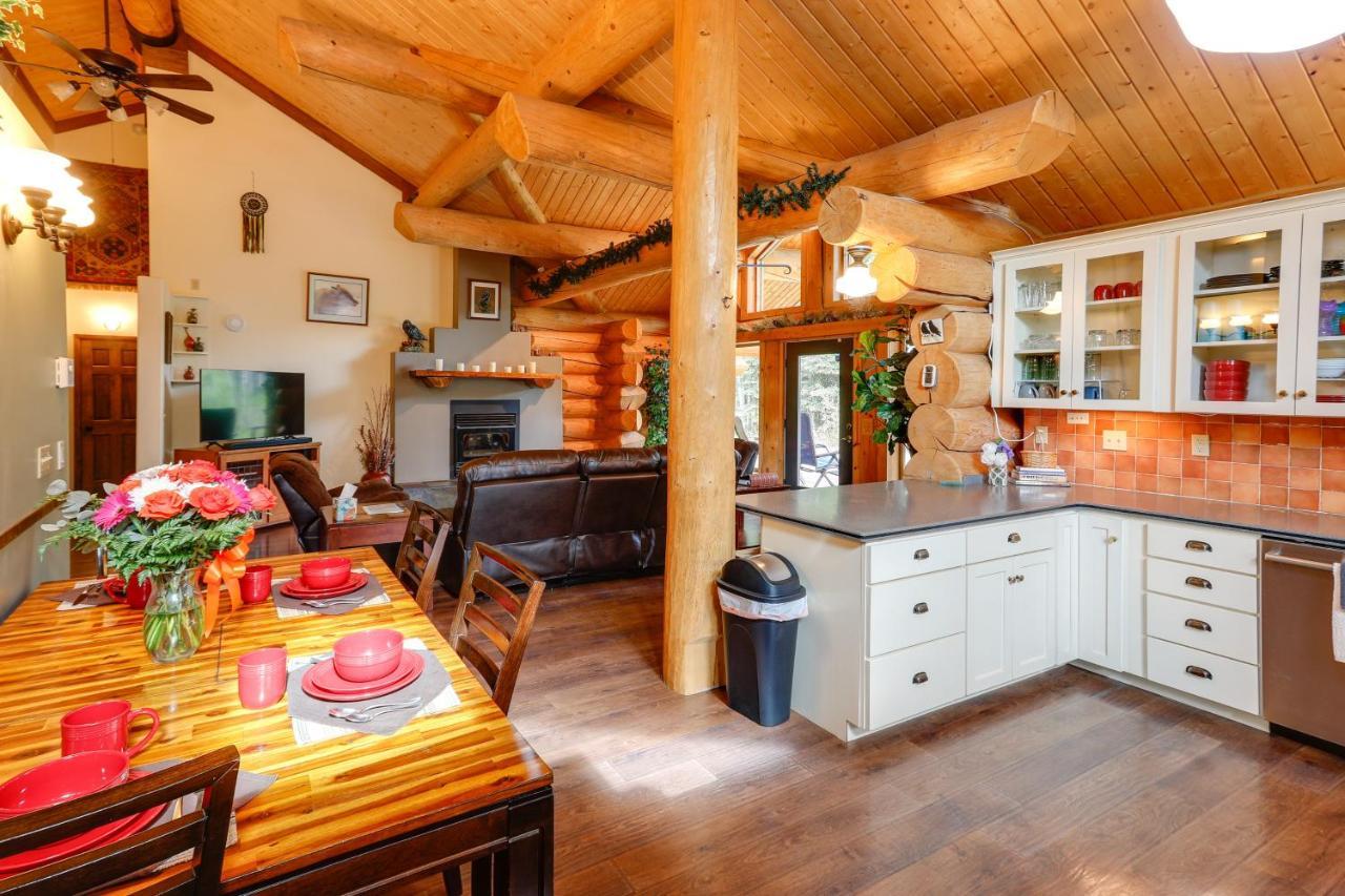 Riverside Log Cabin On-Site Aurora Viewing! North Pole Extérieur photo