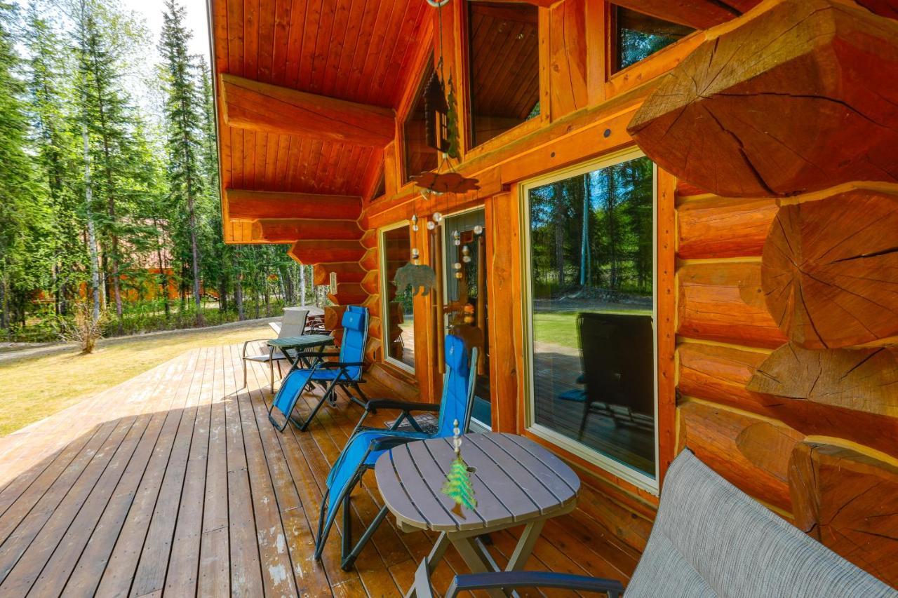 Riverside Log Cabin On-Site Aurora Viewing! North Pole Extérieur photo