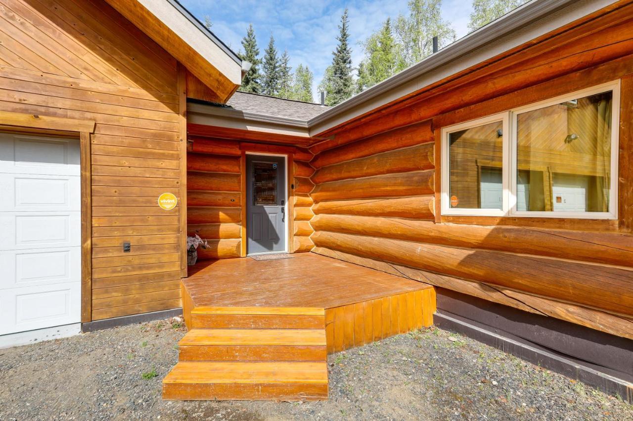 Riverside Log Cabin On-Site Aurora Viewing! North Pole Extérieur photo