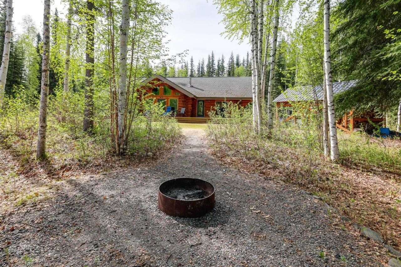 Riverside Log Cabin On-Site Aurora Viewing! North Pole Extérieur photo